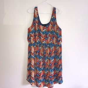 Rue 22+ Multi-Colored Summer Dress